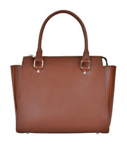 Horse Brown Classic Top-Handle Bag