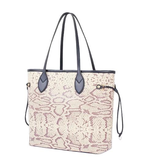 Black And White Snake Neverfull Tote Bag