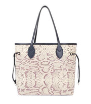 Black And White Snake Neverfull Tote Bag